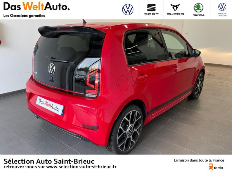 Photo 16 de l'offre de VOLKSWAGEN up! 1.0 115ch BlueMotion Technology GTI 5p à 18490€ chez Sélection Auto - Volkswagen Saint Brieuc