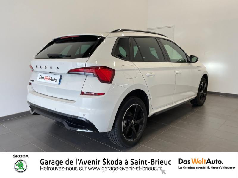 Photo 4 de l'offre de SKODA Kamiq 1.0 TSI Evo 110ch Monte-Carlo à 24490€ chez Sélection Auto - Volkswagen Saint Brieuc