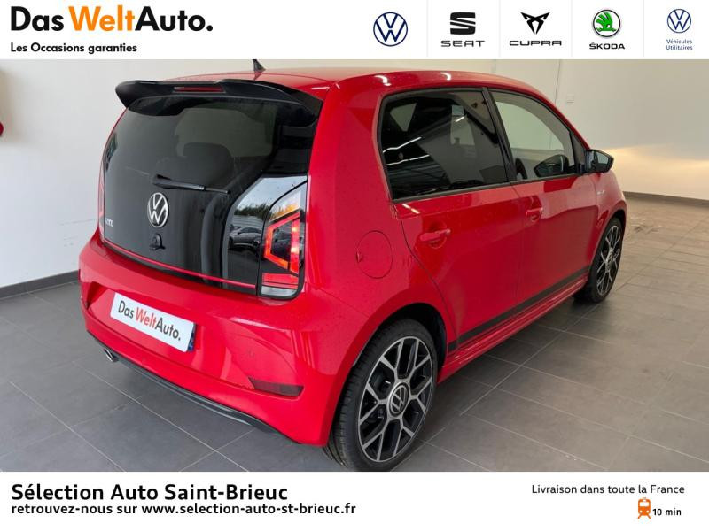 Photo 16 de l'offre de VOLKSWAGEN up! 1.0 115ch BlueMotion Technology GTI 5p à 16890€ chez Sélection Auto - Volkswagen Saint Brieuc