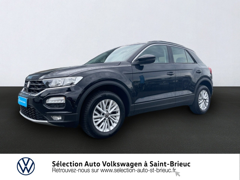 Volkswagen T-Roc 1.5 TSI EVO 150ch Lounge DSG7 S&S Essence Noir intense Occasion à vendre