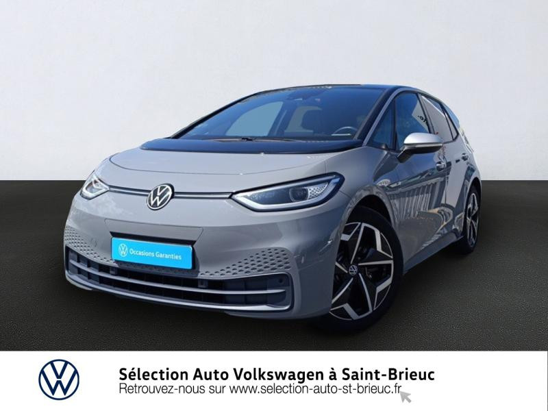 Volkswagen ID.3 58 kWh - 204ch 1st Plus Electrique Gris Lunaire/Toit/Hayon Noir Occasion à vendre
