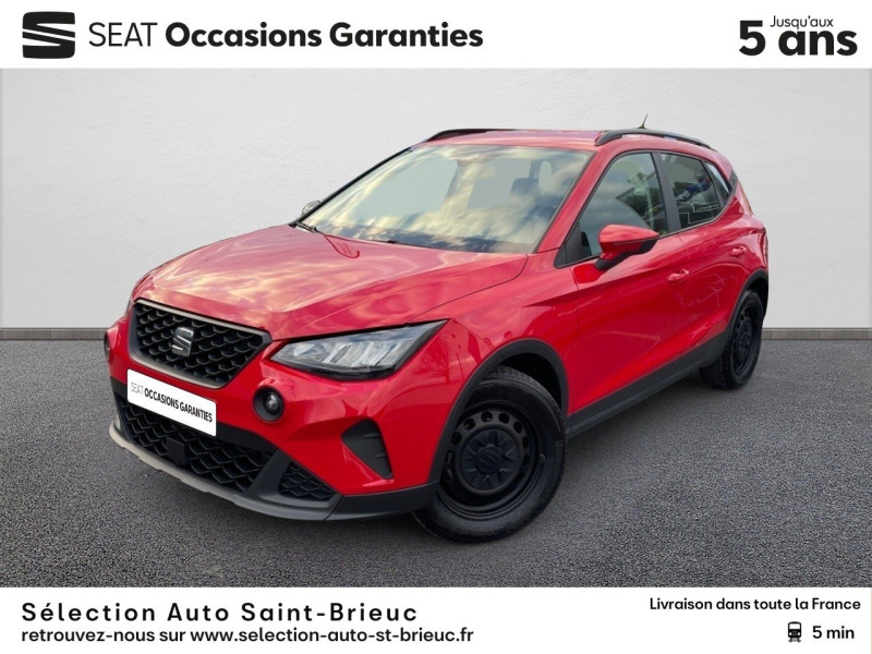 Seat Arona 1.0 TSI 95ch Reference Essence Rouge Passion Occasion à vendre