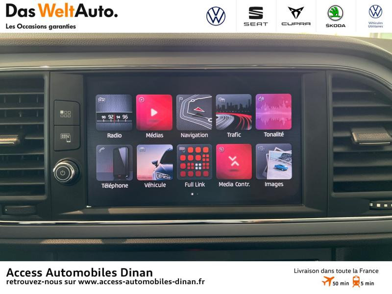 Photo 8 de l'offre de SEAT Leon 1.0 TSI 115ch Style à 17990€ chez Access Automobiles - Volkswagen Dinan
