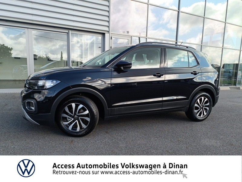 Volkswagen T-Cross 1.0 TSI 110ch Active DSG7 Essence Noir Intense nacrée Occasion à vendre