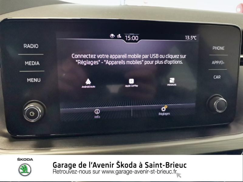 Photo 11 de l'offre de SKODA Kamiq 1.0 TSI Evo 110ch Scoutline DSG7 à 23990€ chez Sélection Auto - Volkswagen Saint Brieuc