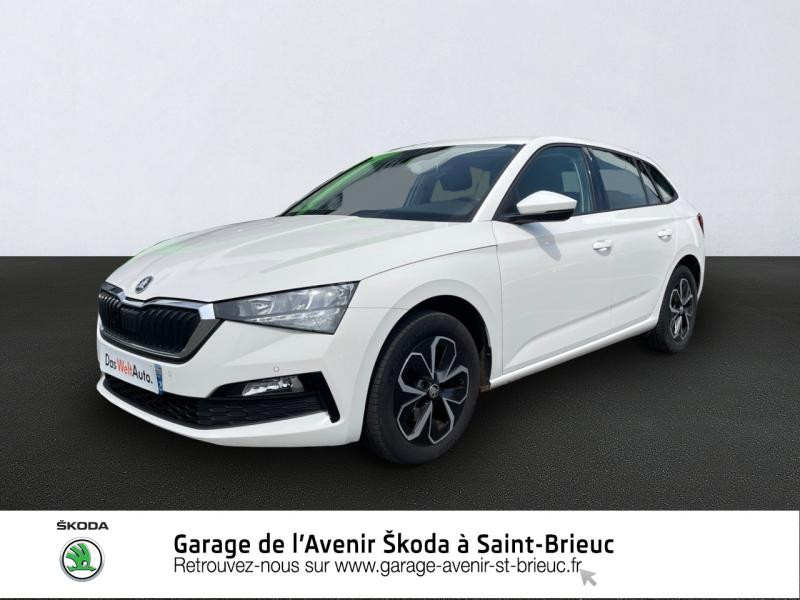 Skoda Scala 1.0 TSI 116ch Ambition DSG7 Euro6d-T EVAP Essence Blanc Cristal Occasion à vendre