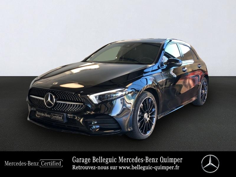 Mercedes-Benz Classe A 250 e 160+102ch AMG Line 8G-DCT 8cv Hybride Noir Cosmos métallisé Occasion à vendre