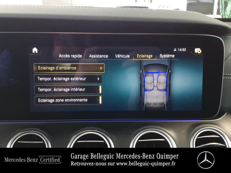 Photo 27 de l'offre de MERCEDES-BENZ Classe E 300 de 194+122ch AMG Line 9G-Tronic à 56890€ chez Garage Belleguic - Mercedes-Benz Quimper