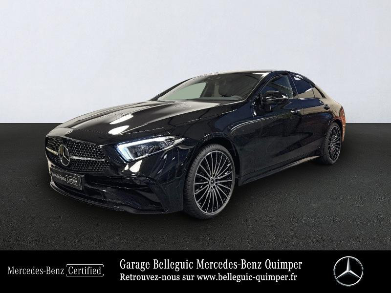 Mercedes-Benz Classe CLS 400 d 330ch AMG Line+ 4Matic 9G-Tronic Diesel Noir obsidienne Occasion à vendre