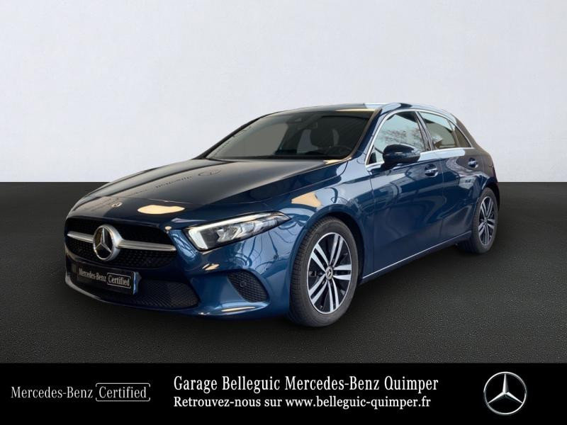 Mercedes-Benz Classe A 180d 116ch Progressive Line 8G-DCT Diesel Bleu denim métallisé Occasion à vendre