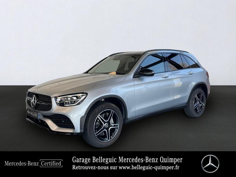 Mercedes-Benz GLC 300 de 333ch AMG Line 4Matic 9G-Tronic Hybride Argent high-tech métallisé Occasion à vendre