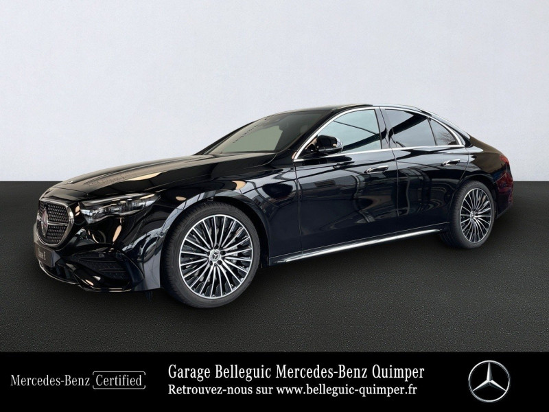 Mercedes-Benz Classe E 220 d 197+23ch AMG Line 9G-Tronic Diesel/Micro-Hybride Noir Occasion à vendre