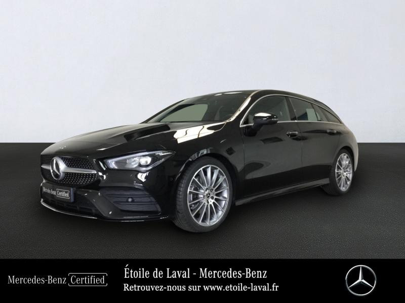 Mercedes-Benz CLA Shooting Brake 200 163ch AMG Line 7G-DCT 9cv Essence Noir cosmos métallisé Occasion à vendre