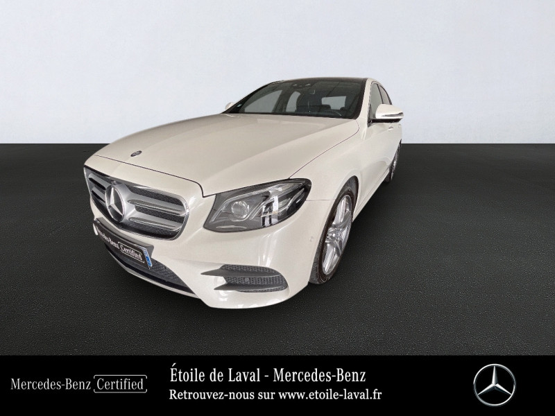 Mercedes-Benz Classe E 220 d 194ch Sportline 9G-Tronic Diesel Blanc polaire Occasion à vendre