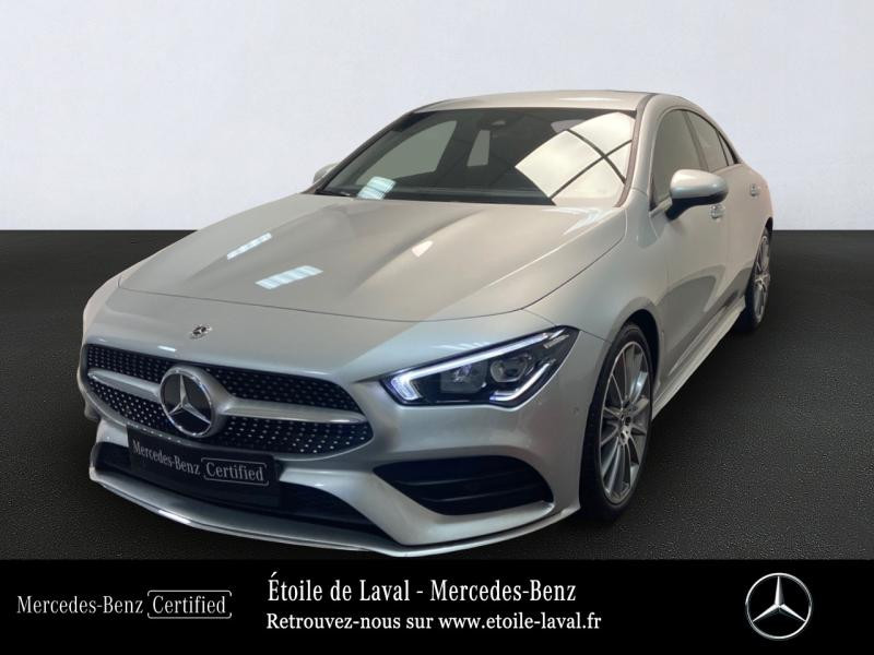 Mercedes-Benz CLA 200 d 150ch AMG Line 8G-DCT 8cv Diesel Argent iridium métallisé Occasion à vendre