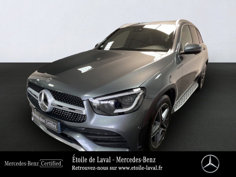 Mercedes-Benz GLC 220 d 194ch AMG Line 4Matic 9G-Tronic Diesel Gris sélénite métallisé Occasion à vendre