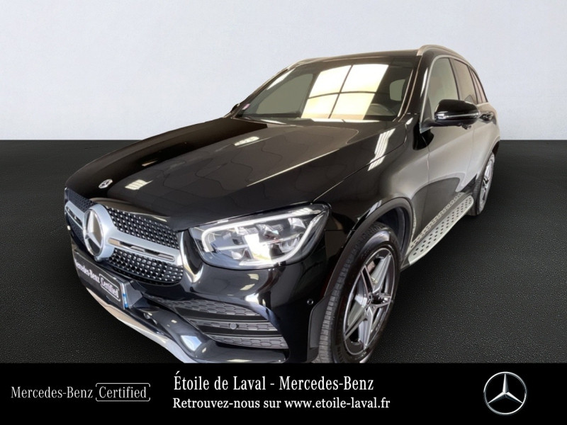 Mercedes-Benz GLC 300 de 194+122ch AMG Line 4Matic 9G-Tronic Hybride Noir obsidienne métallisé Occasion à vendre