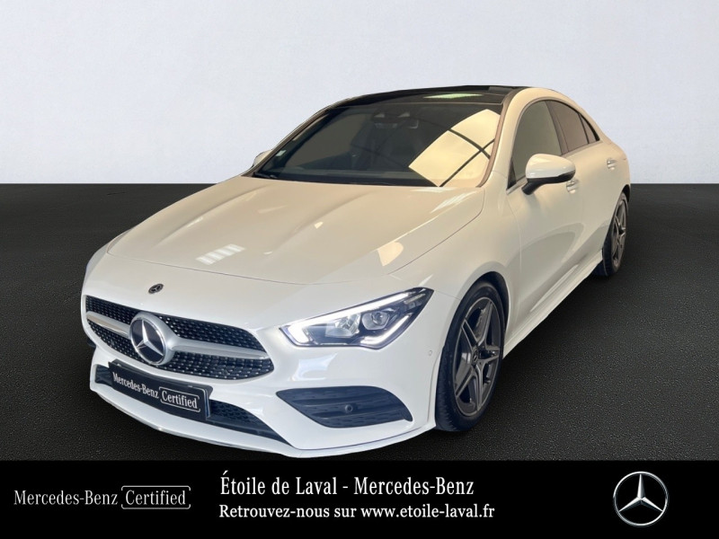 Mercedes-Benz CLA 180 d 116ch AMG Line 7G-DCT Diesel Blanc polaire Occasion à vendre