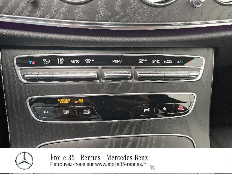 Photo 20 de l'offre de MERCEDES-BENZ Classe E 220 d 194ch AMG Line 9G-Tronic à 60500€ chez Etoile 35 - Mercedes-Benz Rennes