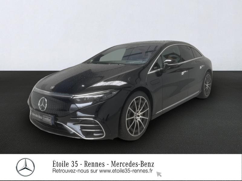 Mercedes-Benz EQS 450+ 333ch AMG Line Electrique Noir obsidienne métallisé Occasion à vendre