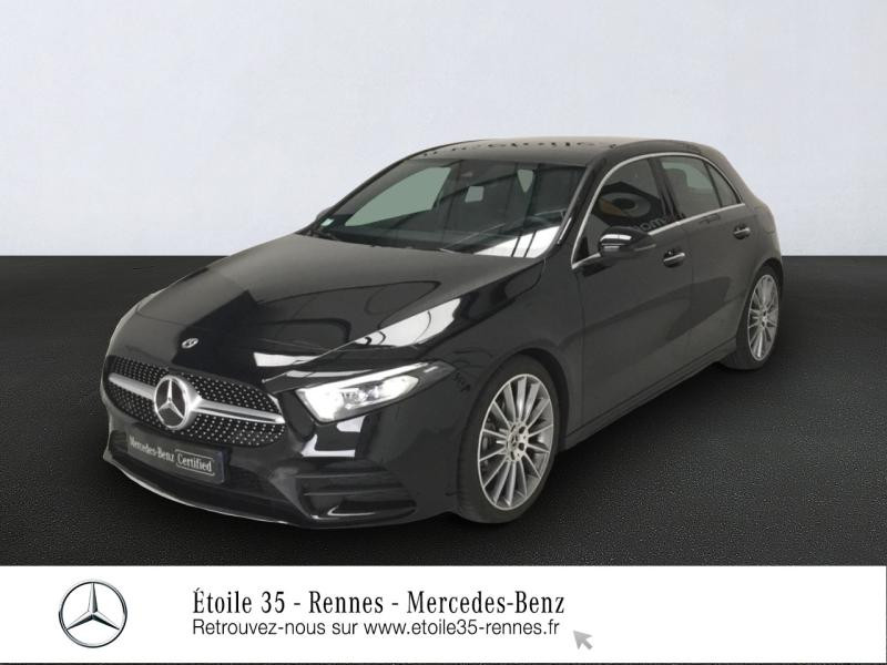 Mercedes-Benz Classe A 200 163ch AMG Line 7G-DCT 9cv Essence Noir cosmos métallisé Occasion à vendre