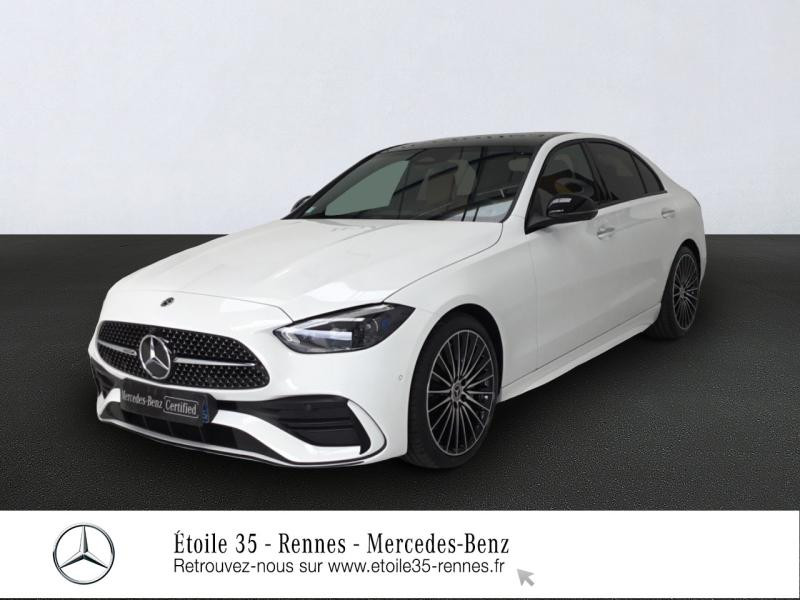 Mercedes-Benz Classe C 200 204ch AMG Line 9G-Tronic Essence/Micro-Hybride Blanc polaire Occasion à vendre