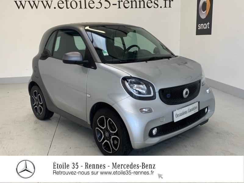 Smart Fortwo Coupe Electrique 82ch prime Electrique Tridion gris graphite grey mat Occasion à vendre