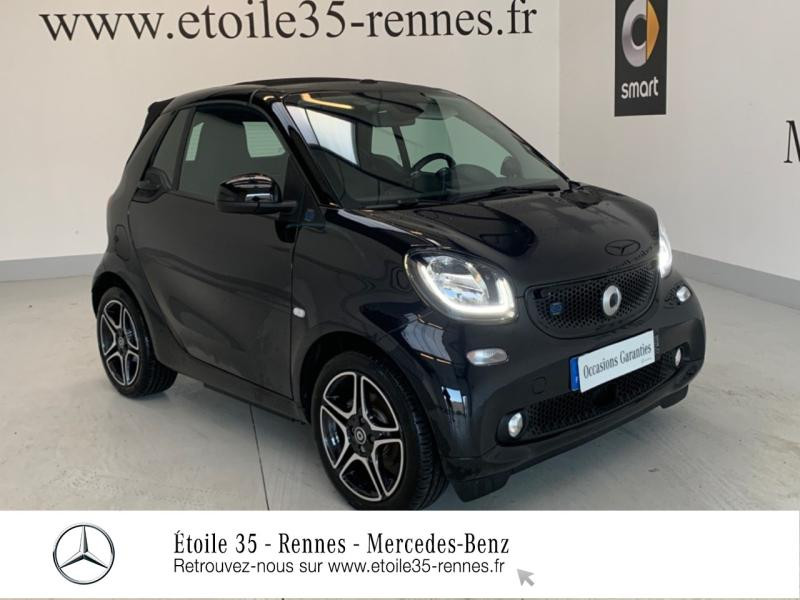 Smart Fortwo Cabriolet EQ 82ch prime Electrique tridion noir/noir Occasion à vendre
