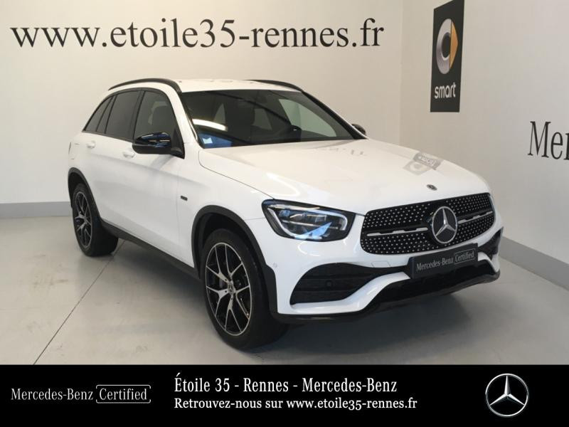 Mercedes-Benz GLC 300 de 194+122ch AMG Line 4Matic 9G-Tronic Hybride Blanc polaire Occasion à vendre