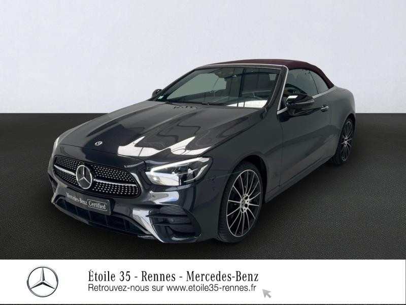Mercedes-Benz Classe E Cabriolet 400 d 330ch AMG Line 4Matic 9G-Tronic Diesel Gris graphite métallisé Occasion à vendre