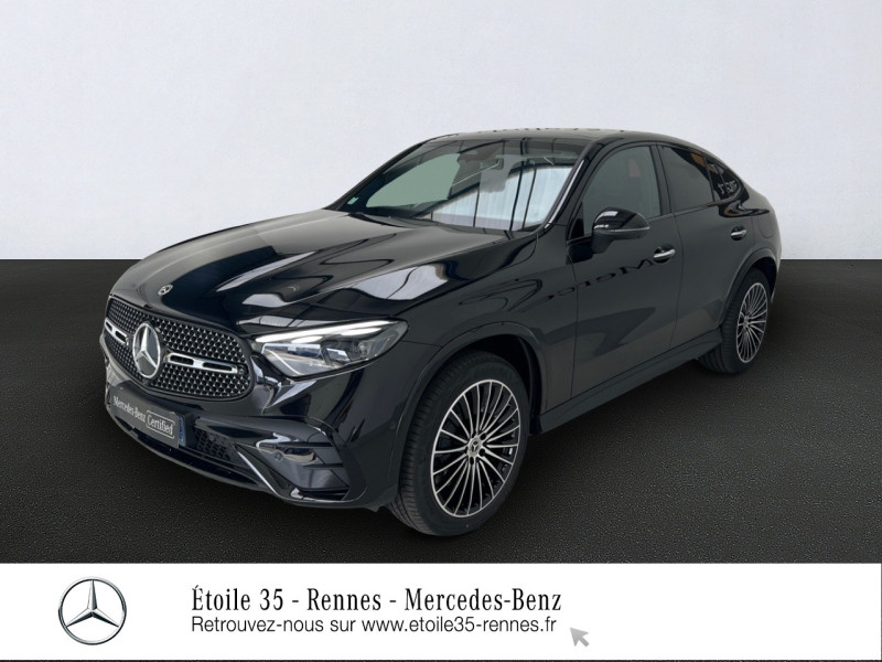 Mercedes-Benz GLC Coupé 300 e 204+136ch AMG Line 4Matic 9G-Tronic Hybride Noir obsidienne métallisé Occasion à vendre