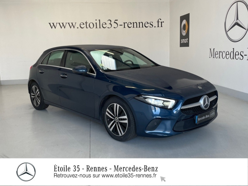 Mercedes-Benz Classe A 180d 116ch Progressive Line 8G-DCT Diesel Bleu denim métallisé Occasion à vendre