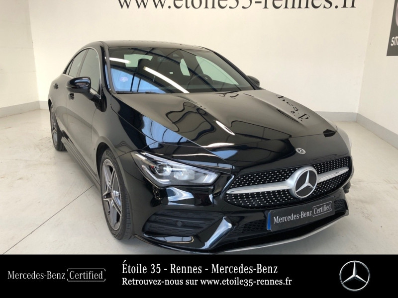 Mercedes-Benz CLA 200 163ch AMG Line 7G-DCT 9cv Essence Noir Occasion à vendre