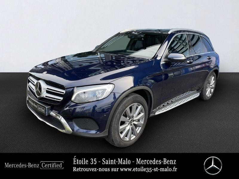 Mercedes-Benz GLC 220 d 170ch Fascination 4Matic 9G-Tronic Diesel Bleu Cavansite Occasion à vendre