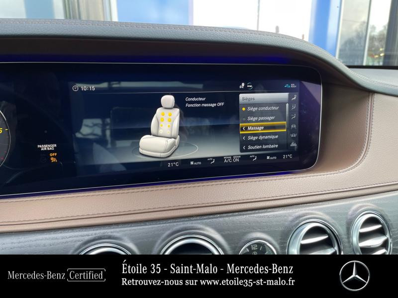 Photo 21 de l'offre de MERCEDES-BENZ Classe S 400 d Fascination 4Matic 9G-Tronic à 59880€ chez Etoile 35 - Mercedes-Benz St Malo