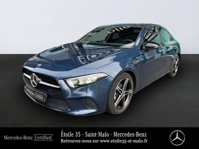 Mercedes-Benz Classe A Berline 180 136ch Progressive Line 7G-DCT 7cv Essence Bleu denim métallisé Occasion à vendre