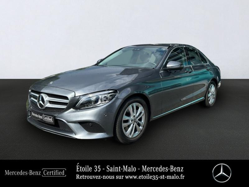 Mercedes-Benz Classe C 180 1.5 156ch Avantgarde Line 9G-Tronic Essence Gris sélénite Occasion à vendre