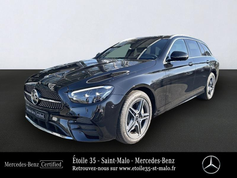 Mercedes-Benz Classe E Break 300 de 194+122ch AMG Line 9G-Tronic Hybride Noir obsidienne métallisé Occasion à vendre