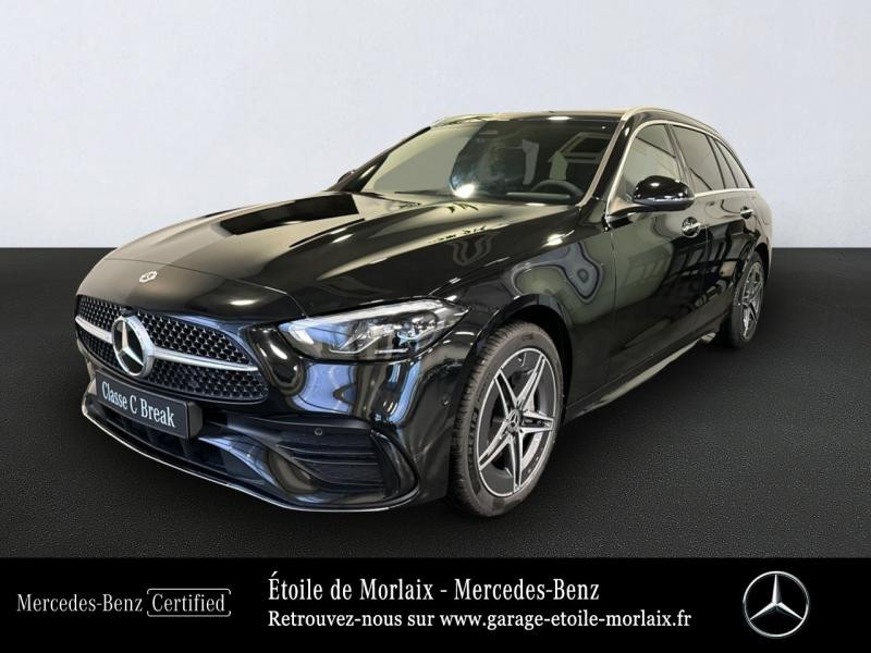 Mercedes-Benz Classe C Break 300 e 204+129ch AMG Line Hybride Noir obsidienne métallisé Occasion à vendre