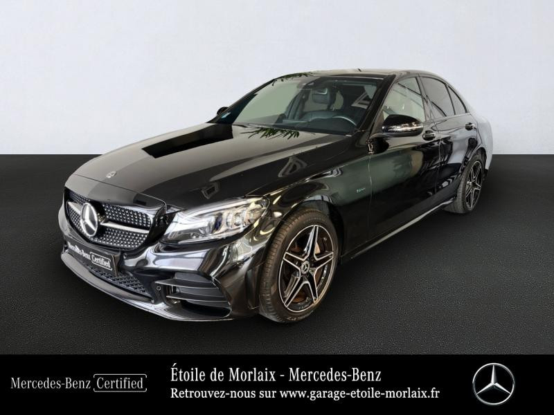 Mercedes-Benz Classe C 300 de 194+122ch AMG Line 9G-Tronic Hybride Noir obsidienne Occasion à vendre