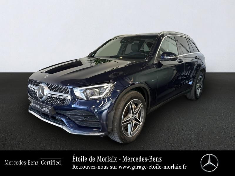 Mercedes-Benz GLC 300 de 194+122ch AMG Line 4Matic 9G-Tronic Hybride Bleu cavansite métallisé Occasion à vendre