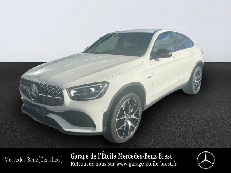 Mercedes-Benz GLC Coupe 300 de 194+122ch AMG Line 4Matic 9G-Tronic Hybride Blanc polaire Occasion à vendre