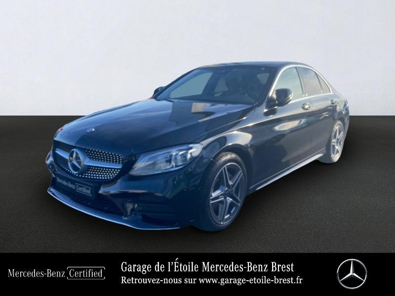 Mercedes-Benz Classe C 200 d 160ch AMG Line 9G-Tronic Diesel Noir obsidienne Occasion à vendre