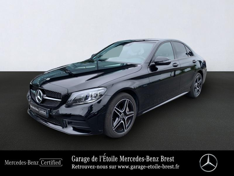 Mercedes-Benz Classe C 300 de 194+122ch AMG Line 9G-Tronic Hybride rechargeable : Diesel/Electrique Noir obsidienne Occasion à vendre