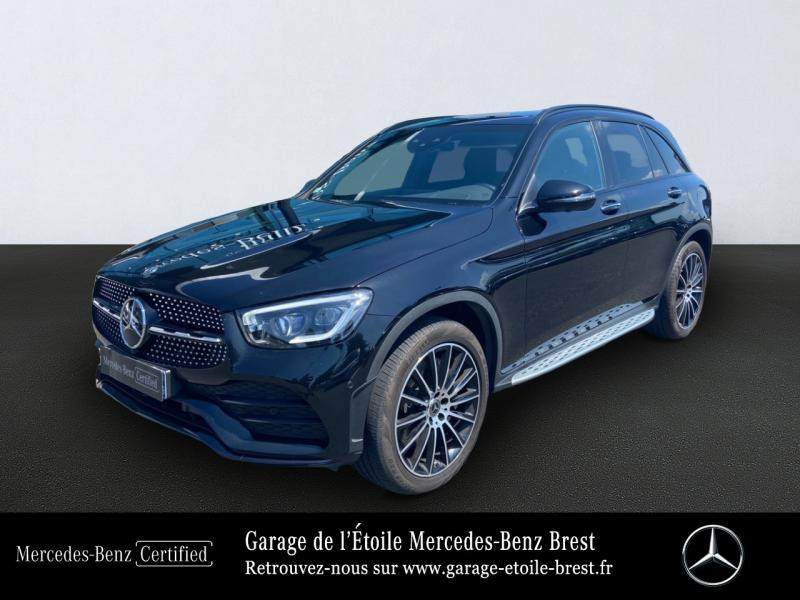 Mercedes-Benz GLC 300 d 245ch AMG Line 4Matic 9G-Tronic Diesel Noir obsidienne métallisé Occasion à vendre