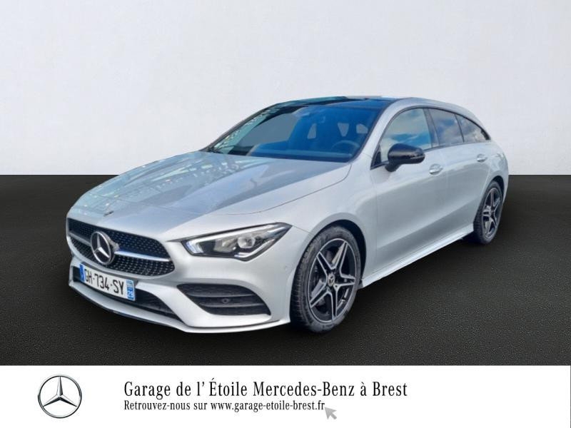 Mercedes-Benz CLA Shooting Brake 200 d 150ch AMG Line 8G-DCT 8cv Diesel Argent iridium métallisé Occasion à vendre