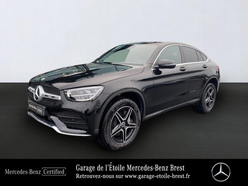 Mercedes-Benz GLC Coupé 300 de 194+122ch AMG Line 4Matic 9G-Tronic Hybride Noir obsidienne métallisé Occasion à vendre