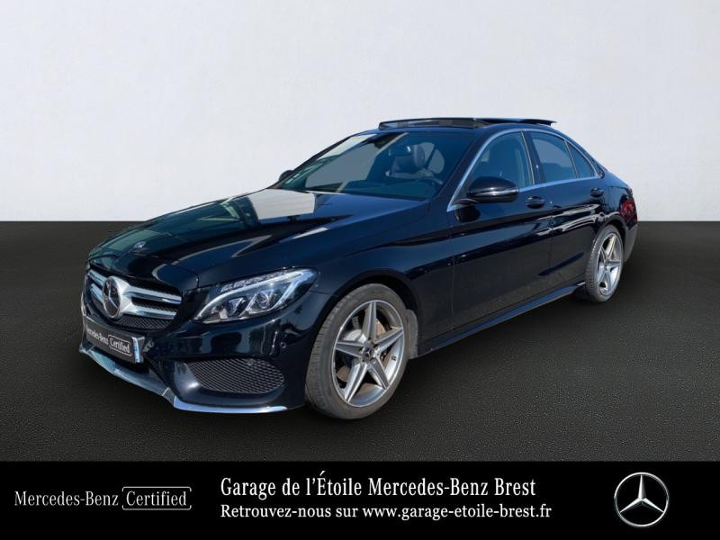 Mercedes-Benz Classe C 220 d Sportline 9G-Tronic Diesel Noir obsidienne métallisée Occasion à vendre