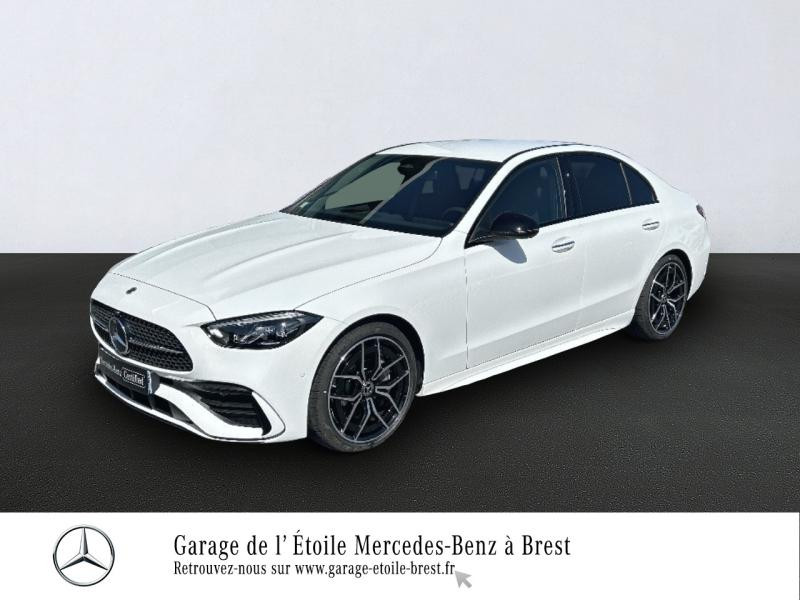 Mercedes-Benz Classe C 200 d 163ch AMG Line Diesel/Micro-Hybride Blanc polaire Occasion à vendre