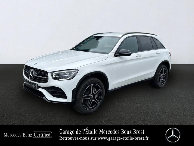 Mercedes-Benz GLC 300 de 333ch AMG Line 4Matic 9G-Tronic Hybride Blanc polaire Occasion à vendre